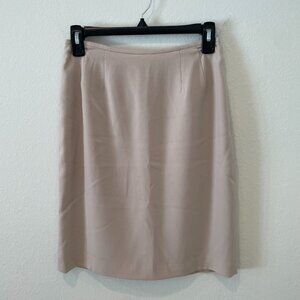 Kasper Women's Lined Skirt  Beige  Petite Size: 2P